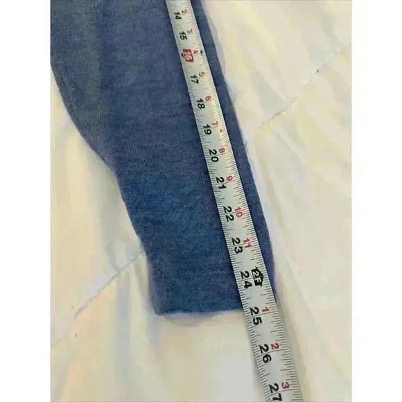 Marco Fiori Sweater Blue Extra Fine Merino Wool 1/4 Zip Men’s M - Picture 10 of 10